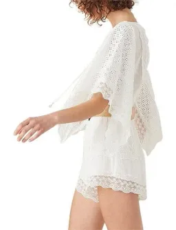 Tigerlily Elati Broderie Lace Onesie Playsuit White  for rent on The Volte - image 7