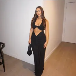 Christopher Esber Vivenda Gown Black Size AU 6  for rent on The Volte - image 5