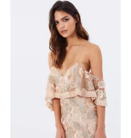 Alice McCall Northern Lights Dress Blush Size AU 12 for rent on The Volte - image 3