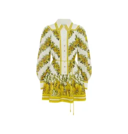 Alemais Gisela Mini Dress Print Size AU 10 for rent on The Volte - image 4