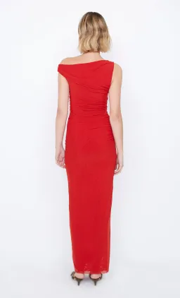 Bec & Bridge Sania Asym Dress in Rouge Size 10 for rent on The Volte - image 2