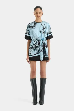 Sir the Label The Dreamwood Mini Dress in Brise Soleil  Size 10 for rent on The Volte - image 1