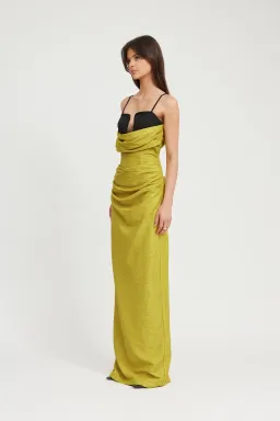 Tojha Ellison Maxi Dress Yellow Size 12 for rent on The Volte - image 2