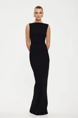 Effie Kats Verona Gown in Black Size S / AU 8 for rent on The Volte - image 4