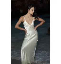 Bec & Bridge Cedar City Maxi Dress Ice Yellow Size AU 8 for rent on The Volte - image 2