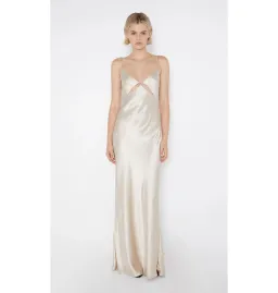 Bec & Bridge Margaux Maxi Dress Sand Size AU 6 for rent on The Volte - image 1