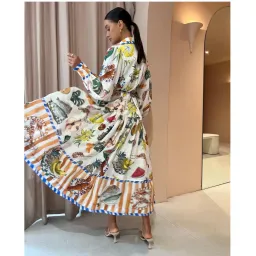 Alemais Theo Shirtdress Multi Size AU 6 for rent on The Volte - image 3