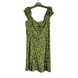 Reformation Pacey Dress Lemon Print Size AU 12 for rent on The Volte - image 3