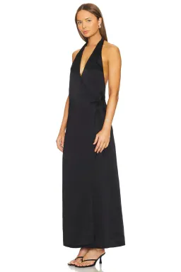 Bondi Born Nara Halter Dress Black Size 6 for rent on The Volte - image 2