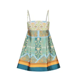 Hansen & Gretel Hayes Mini Dress Floral Tile Size S / AU 8 for rent on The Volte - image 4