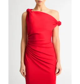 Sheike Ludlow Midi Dress Red Size AU 8 for rent on The Volte - image 2