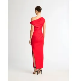 Sheike Ludlow Midi Dress Red Size AU 8 for rent on The Volte - image 4