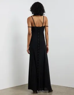 Camilla and Marc Leander Maxi Dress in Black Size 10 for rent on The Volte - image 3