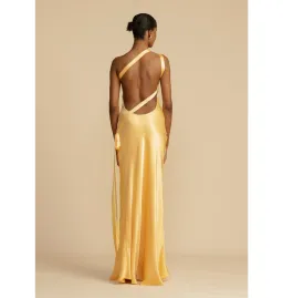 Arcina Ori Monique Maxi Gown Yellow Size AU 8 for rent on The Volte - image 3