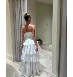 Aje Set Sunbeam Bustier and Cosmos Skirt in White Size AU 4  for rent on The Volte - image 2