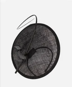 Morgan & Taylor Zeya Fascinator Black  for rent on The Volte - image 2