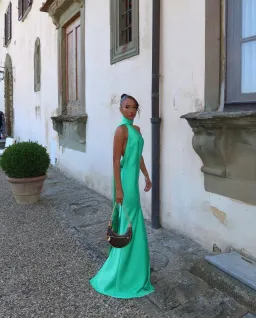 Rat & Boa Azzara Dress in Green Size AU 8 for rent on The Volte - image 3