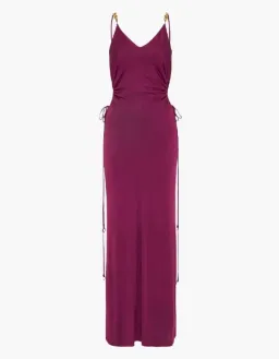 Manning Cartell Magenta Tuning in Chain Dress Purple Size 12 for rent on The Volte - image 5