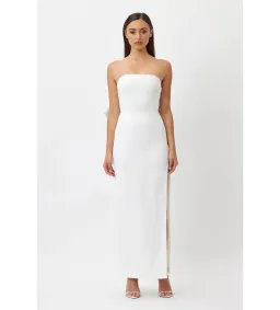 Bianca and Bridgett Willow Midi Dress White Size 14 for rent on The Volte - image 1