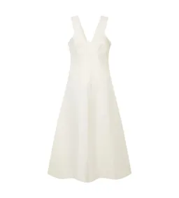 Oroton Bodice Detail Dress Cream Size 10 for rent on The Volte - image 2