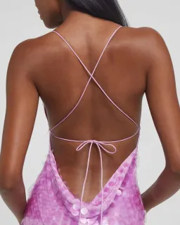 Rat & Boa Hydra Dress Sherbert Pink Size Small for rent on The Volte - image 5