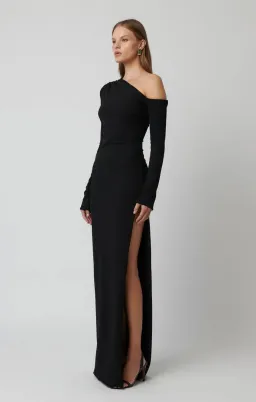 Effie Kats Cayley Gown Black Size S / AU 8 for rent on The Volte - image 4