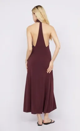 Bec & Bridge Cassian Racer Dress Deep Plum Size 10 for rent on The Volte - image 3