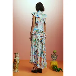 Alemais Aurelia Gown Multi Size 10 for rent on The Volte - image 3