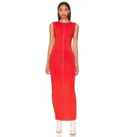 The Line By K Inez Dress Persimon Size 8 for rent on The Volte - image 1