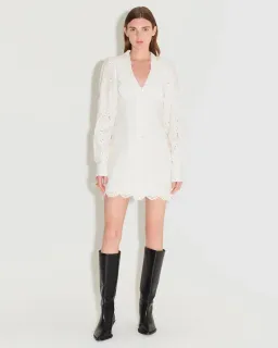 Hansen and Gretel Amity Mini Dress White Size 8 for rent on The Volte - image 1