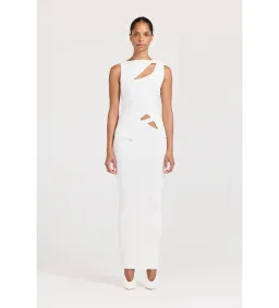 Henne Romee Knit Top and Skirt Set White Size AU 10 for rent on The Volte - image 1