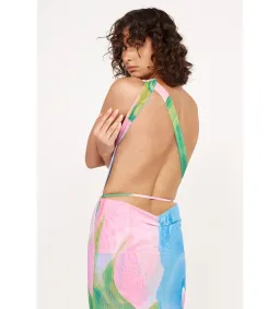 She is OLLÁ Luelle Midi Dress In Gaia Size Small / AU 8 for rent on The Volte - image 3