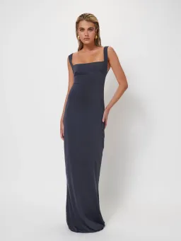 Effie Kats Helena Gown Thunder Size 6 for rent on The Volte - image 1