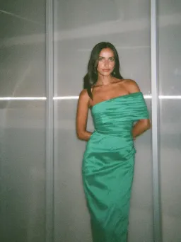 Sheike Giselle Gown Jade Green Size 10 for rent on The Volte - image 5