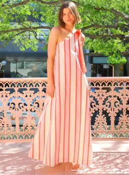 Aston Studio Mila Dress Hana Stripe Size 8 for rent on The Volte - image 2