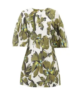Aje Oasis Cut Out Mini Dress Print Size AU 14  for rent on The Volte - image 5