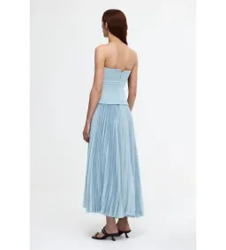 Acler Avonlea Midi Dress in Celeste Blue Size AU 12 for rent on The Volte - image 3