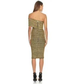 Eliya The Label Isobelle Dress Gold Sequin Size AU 8 for rent on The Volte - image 3