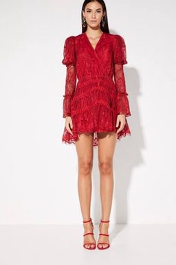 You So Vein Mossman Minni Dress  for rent on The Volte - image 1