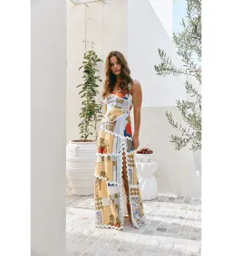 Zaco Capricci Dress Multi Size XXL / AU 16 for rent on The Volte - image 2