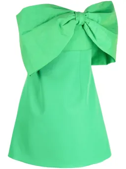 Rachel Gilbert Kace Mini Dress Green Size 3 / 12 for rent on The Volte - image 3