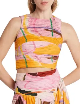 Aje Palette Ruched Top Expression Size 8  for rent on The Volte - image 2