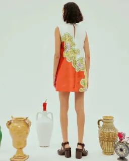 Alemais Sierra Mini Dress Print Size AU 8 for rent on The Volte - image 2