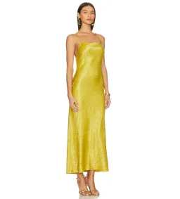 Bec & Bridge Carolina Maxi Dress Olive Oil Size AU 8 for rent on The Volte - image 2