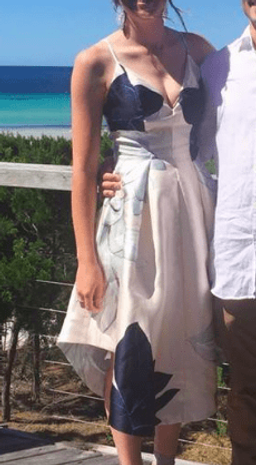 Keepsake the Label Translate Mini Dress in Blush floral  for rent on The Volte - image 2