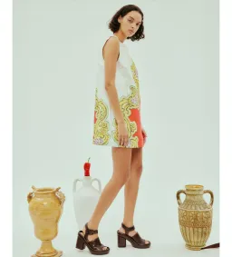 Alemais Sierra Mini Dress Print Size AU 10 for rent on The Volte - image 3