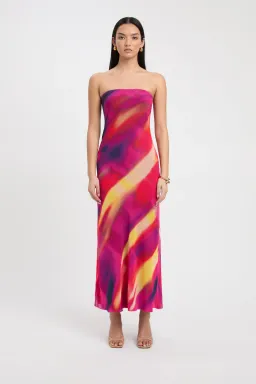 Kookai Bea Maxi Dress Multi Size 34 / AU 6 for rent on The Volte - image 1
