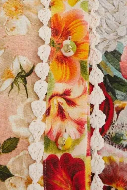 Zimmermann Wonderland Floral Shirt Mini Dress Floral Size 2 / AU 12 for rent on The Volte - image 3