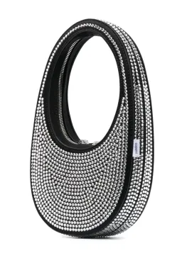 Coperni Crystal Embellished Mini Swipe Bag Black for rent on The Volte - image 3