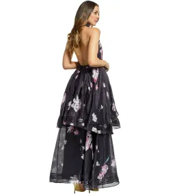 Aje Sienna Maxi Dress Black Floral Size AU 12  for rent on The Volte - image 3